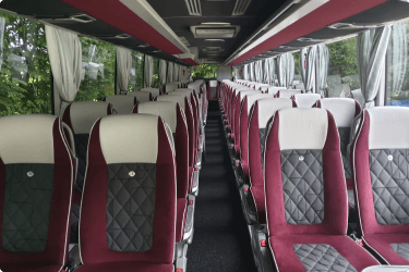Mercedes-Benz Tourismo von innen